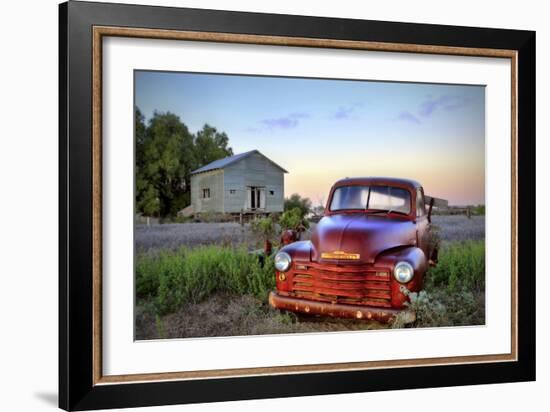 Old Chev-Wayne Bradbury-Framed Photographic Print