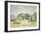 Old China, Village in Hong Kong, New Territories 1971-Lydia de Burgh-Framed Giclee Print