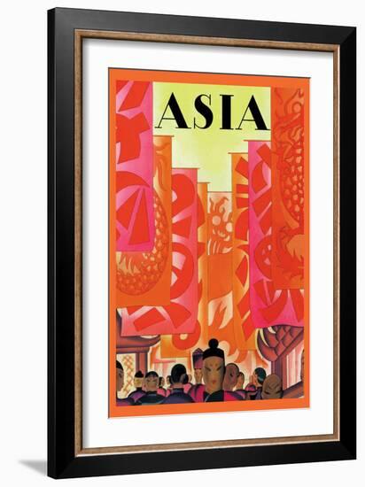 Old China-Frank Mcintosh-Framed Art Print