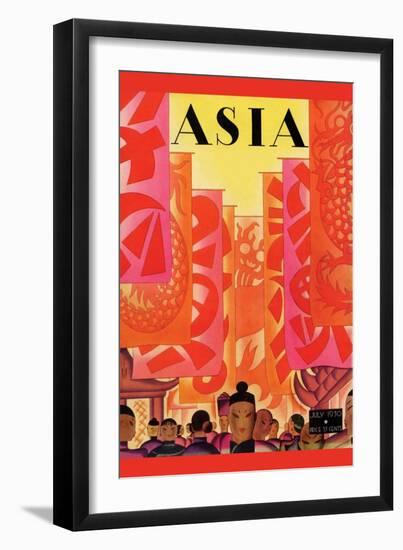 Old China-Frank Mcintosh-Framed Art Print