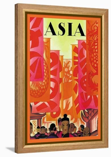 Old China-Frank Mcintosh-Framed Stretched Canvas