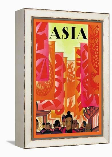 Old China-Frank Mcintosh-Framed Stretched Canvas