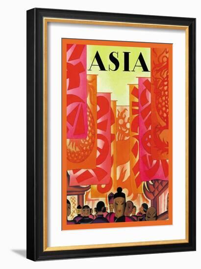 Old China-Frank Mcintosh-Framed Art Print