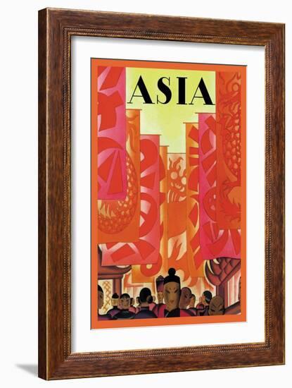 Old China-Frank Mcintosh-Framed Art Print