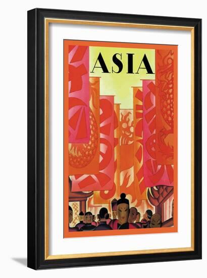 Old China-Frank Mcintosh-Framed Art Print