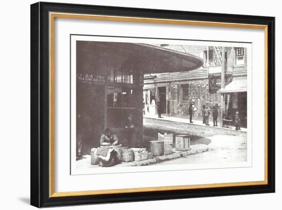 Old Chinatown, San Francisco, California-null-Framed Art Print