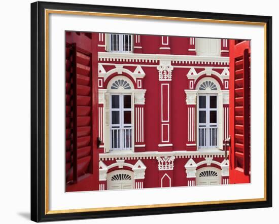 Old Chinese Merchant House, China Town District, Singapore, South East Asia-Gavin Hellier-Framed Photographic Print