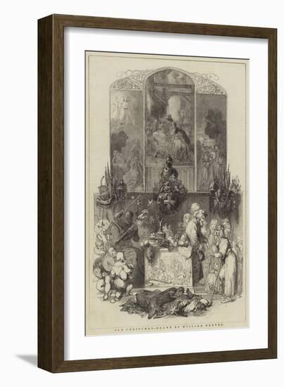 Old Christmas-William Harvey-Framed Giclee Print
