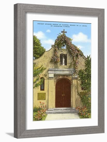 Old Church, St. Augustine, Florida-null-Framed Art Print