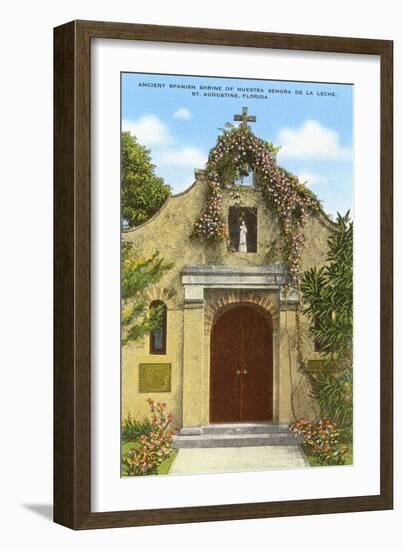 Old Church, St. Augustine, Florida-null-Framed Art Print