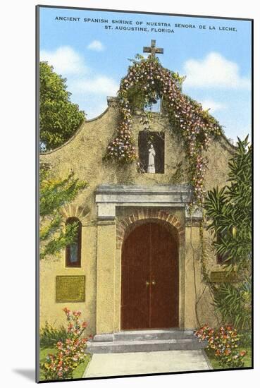 Old Church, St. Augustine, Florida-null-Mounted Art Print
