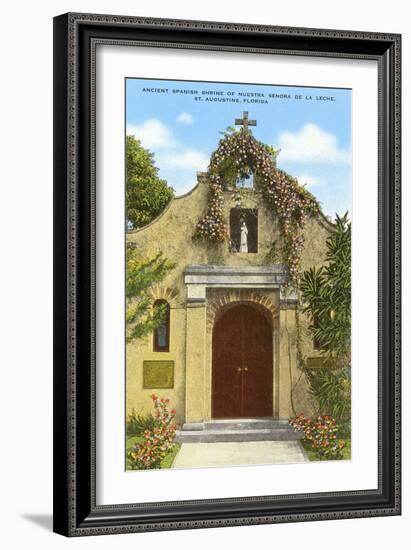 Old Church, St. Augustine, Florida-null-Framed Art Print