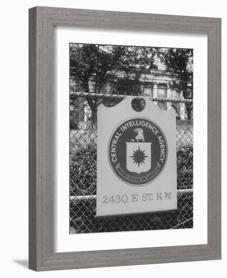 Old CIA Building-Ed Clark-Framed Photographic Print