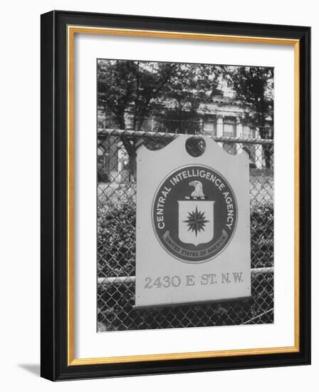 Old CIA Building-Ed Clark-Framed Photographic Print