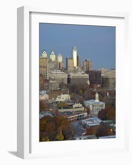 Old City and Independence National Historic Park, Downtown, Philadelphia, Pennsylvania, USA-Alan Copson-Framed Photographic Print