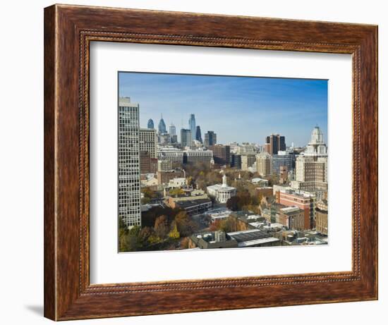 Old City and Independence National Historic Park, Downtown, Philadelphia, Pennsylvania, USA-Alan Copson-Framed Photographic Print