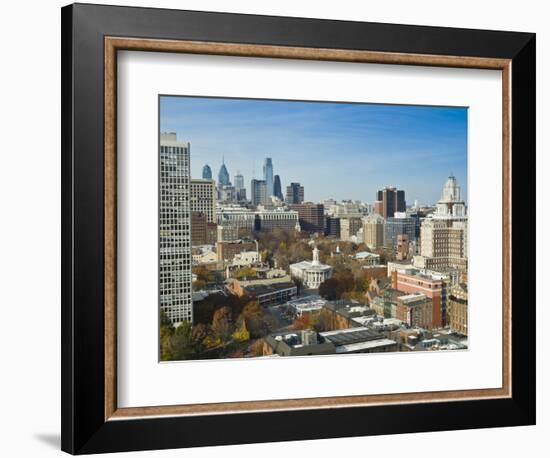 Old City and Independence National Historic Park, Downtown, Philadelphia, Pennsylvania, USA-Alan Copson-Framed Photographic Print