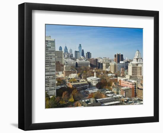 Old City and Independence National Historic Park, Downtown, Philadelphia, Pennsylvania, USA-Alan Copson-Framed Photographic Print