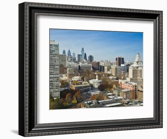 Old City and Independence National Historic Park, Downtown, Philadelphia, Pennsylvania, USA-Alan Copson-Framed Photographic Print