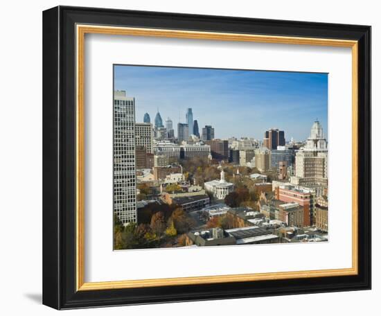 Old City and Independence National Historic Park, Downtown, Philadelphia, Pennsylvania, USA-Alan Copson-Framed Photographic Print