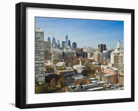 Old City and Independence National Historic Park, Downtown, Philadelphia, Pennsylvania, USA-Alan Copson-Framed Photographic Print