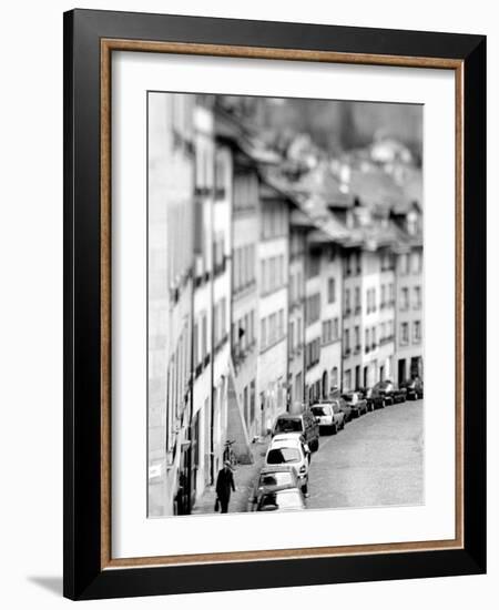 Old City Buildings in Berne, Switzerland-Walter Bibikow-Framed Photographic Print