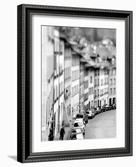 Old City Buildings in Berne, Switzerland-Walter Bibikow-Framed Photographic Print