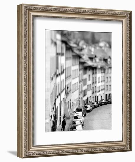 Old City Buildings in Berne, Switzerland-Walter Bibikow-Framed Photographic Print