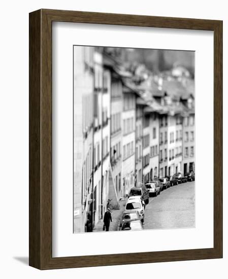 Old City Buildings in Berne, Switzerland-Walter Bibikow-Framed Photographic Print