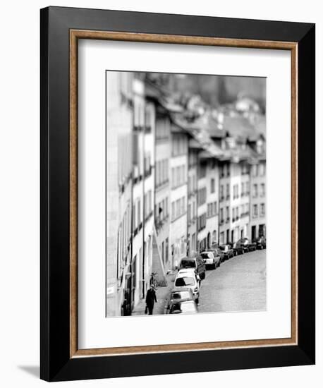 Old City Buildings in Berne, Switzerland-Walter Bibikow-Framed Photographic Print