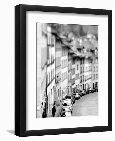 Old City Buildings in Berne, Switzerland-Walter Bibikow-Framed Photographic Print