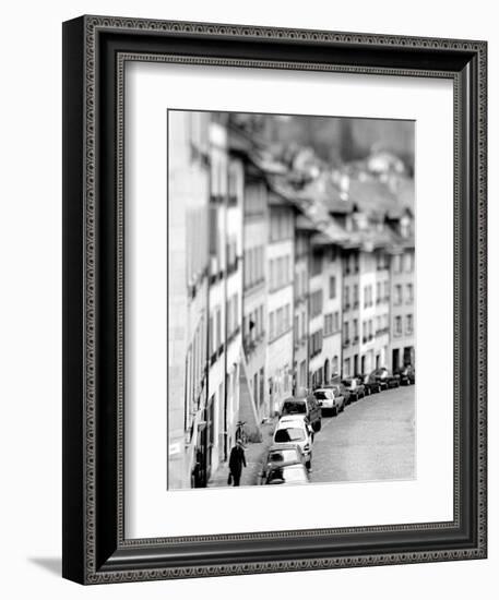 Old City Buildings in Berne, Switzerland-Walter Bibikow-Framed Photographic Print