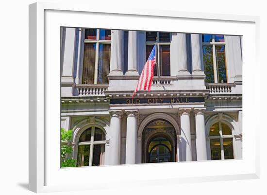Old City Hall, Boston, Ma., USA-null-Framed Photographic Print