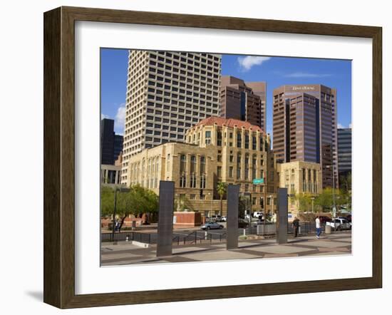 Old City Hall, Phoenix, Arizona, United States of America, North America-Richard Cummins-Framed Photographic Print