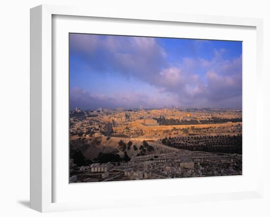 Old City, Jerusalem, Israel-Jon Arnold-Framed Photographic Print