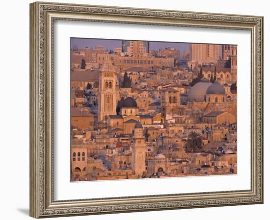 Old City of Jerusalem, Israel-Jon Arnold-Framed Photographic Print