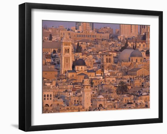 Old City of Jerusalem, Israel-Jon Arnold-Framed Photographic Print