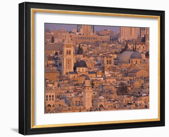Old City of Jerusalem, Israel-Jon Arnold-Framed Photographic Print