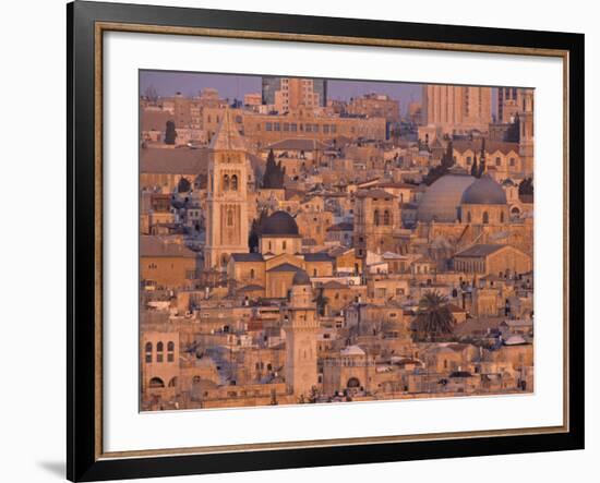 Old City of Jerusalem, Israel-Jon Arnold-Framed Photographic Print