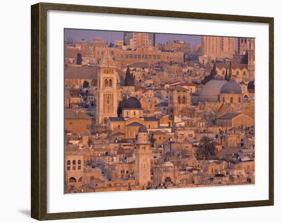 Old City of Jerusalem, Israel-Jon Arnold-Framed Photographic Print