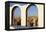 Old City of Sanaa, UNESCO World Heritage Site, Yemen, Middle East-Bruno Morandi-Framed Premier Image Canvas