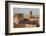 Old City Skyline with Bagdirs Windtowers, Yazd, Iran, Western Asia-Eitan Simanor-Framed Photographic Print