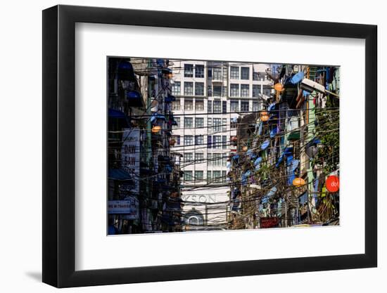 Old City, Yangon (Rangoon), Myanmar (Burma), Asia-Nathalie Cuvelier-Framed Photographic Print