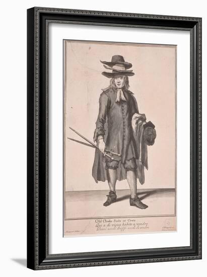 Old Cloaks Suits or Coats, Cries of London-Marcellus Laroon-Framed Giclee Print