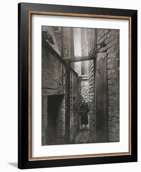 Old Closes and Streets: No.11 Bridgegate, c.1868-Thomas Annan-Framed Giclee Print