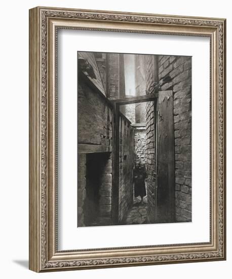 Old Closes and Streets: No.11 Bridgegate, c.1868-Thomas Annan-Framed Giclee Print