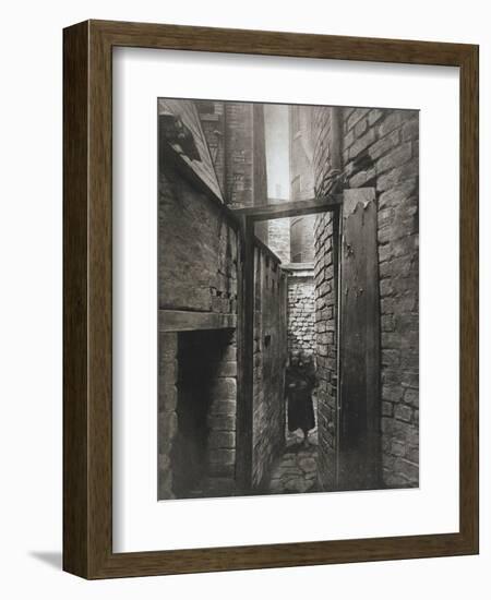 Old Closes and Streets: No.11 Bridgegate, c.1868-Thomas Annan-Framed Giclee Print