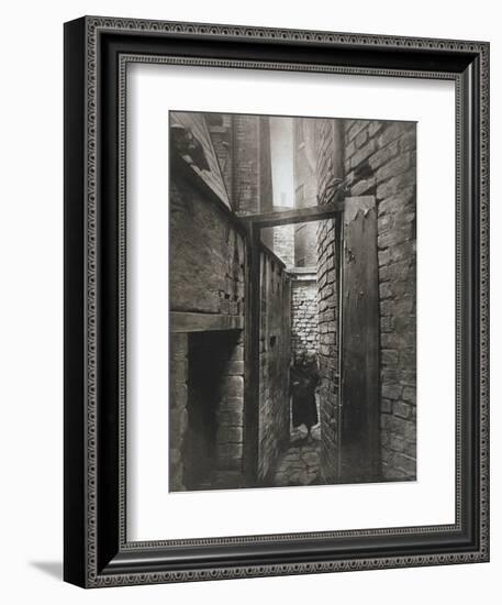 Old Closes and Streets: No.11 Bridgegate, c.1868-Thomas Annan-Framed Giclee Print