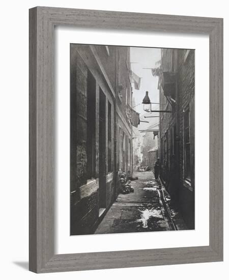 Old Closes and Streets: No.80 High Street, c.1868-Thomas Annan-Framed Giclee Print