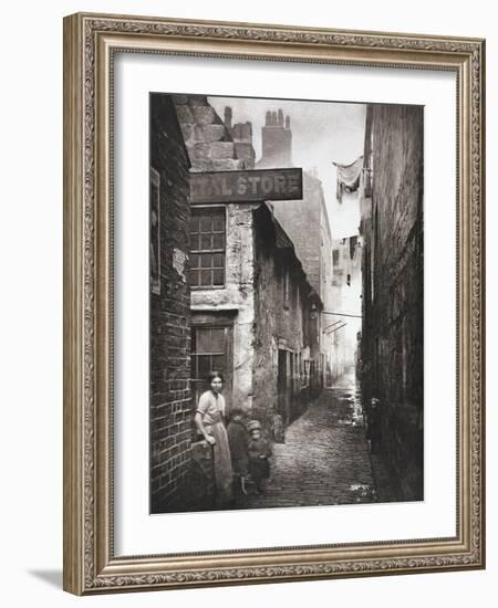 Old Closes and Streets: Old Vennel Off High Street, c.1868-Thomas Annan-Framed Giclee Print